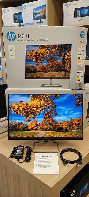 4070 ti super: HP M27f monitor - Ekran ölçüsü: 27 inch (68,6 sm), diaqonal - — 1