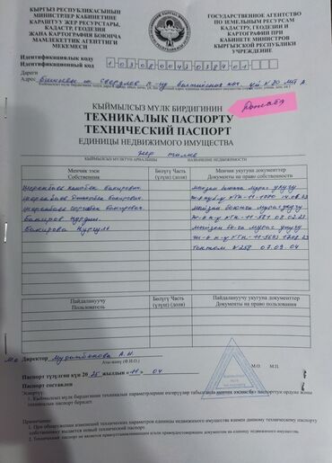 свердловский район: 2 соток, Для строительства, Тех паспорт