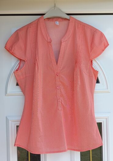 bluze tiffany: Vero Moda, L (EU 40), Single-colored, color - Pink