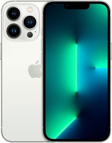 Apple iPhone: IPhone 13 Pro, Б/у, 256 ГБ, Серебристый, Коробка, 91 %