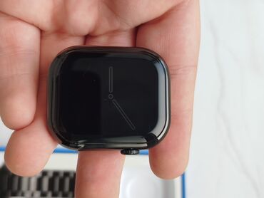 Smart saatlar: İşlənmiş, Smart saat, Sensor ekran, rəng - Qara — 5