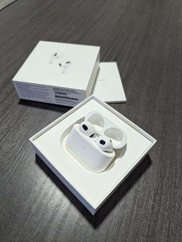 колонка микрофон: Apple Airpods 3 оригинал. Состояние б.у. правый микрофон не работает