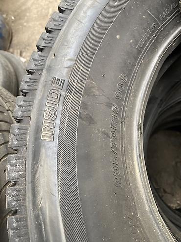 Шины и диски: Зимние шины Bridgestone 205/70 R15 96S, комплект 4 шт. - Тип: зимние — 3