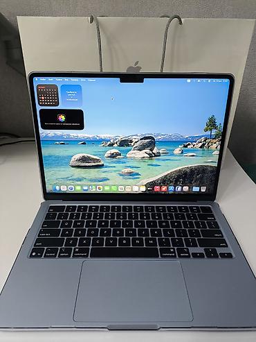 air m4: MacBook Air M4 - 16/256 GB Цвет: Sky Blue Всего 7 циклов заряда — 4