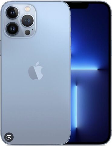 Apple iPhone: IPhone 13 Pro, 128 ГБ, Sierra Blue, Кабель, 80 %