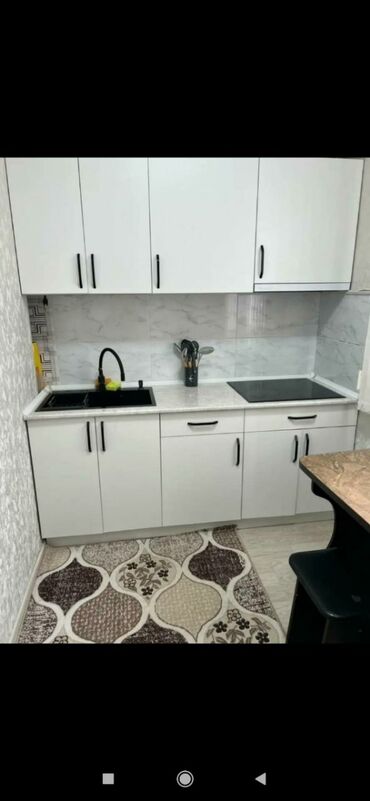 долгосрочная аренда квартир аламедин 1: 1 комната, Риэлтор, Без подселения, С мебелью полностью