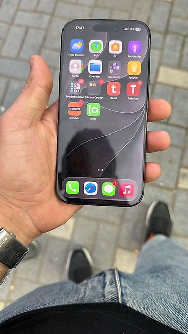 iphone 15 128 gb: IPhone 15 Pro, Black Titanium, Face ID — 1