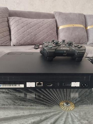 dualshok 3: Sony PlayStation 3 (PS3) Slim oyun konsolu seti - Model: PS3 Slim - — 2