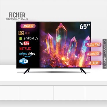 texnomart sumqayit: 🖥️ FICHER 4K UHD Smart Monolit Ekran TV - Pulsuz Çatdırılma Bakı