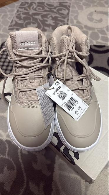 stan smith: Кроссовки adidas средней высоты в светло-бежевом цвете. Размер 37 — 3