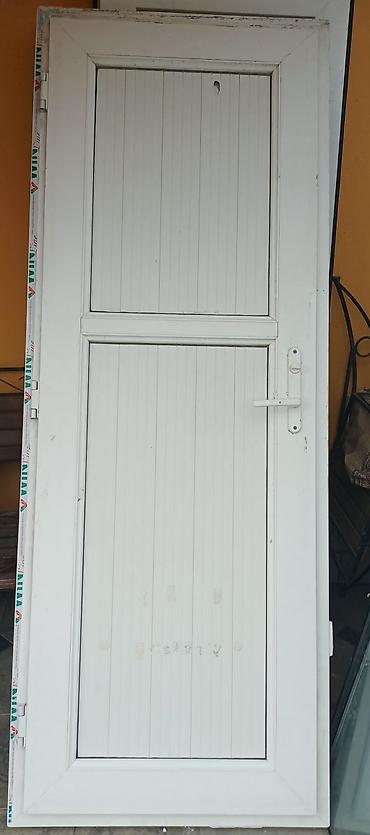 Plastik qapılar: Plastik (PVC) qapı və karkas dəsti - 1 ədəd tam qapı yarpağı və qapı — 4