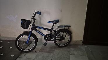 Velosipedlər: Uşaq velosipedi – Pilot Star, 16" təkərlər - Rəng: qara-mavi - Ölçü — 1