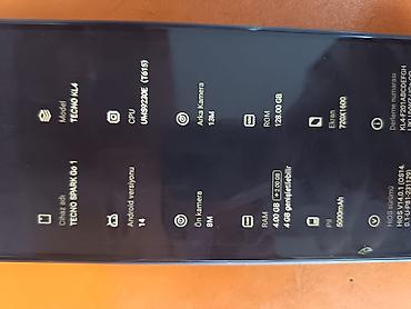 efootbal 2024: Tecno Spark Go 2024, 128 GB, rəng - Boz, İki sim kartlı — 1