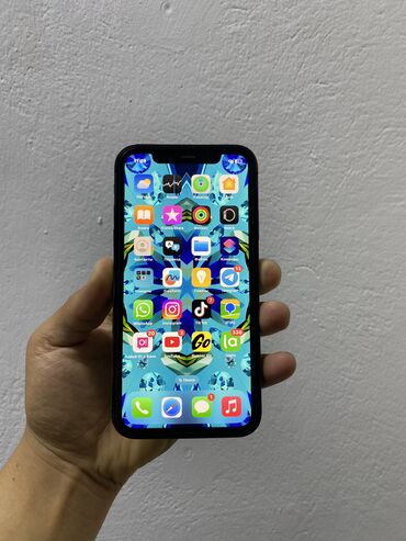защитное стекло на камеру: IPhone Xr, Колдонулган, 128 ГБ, Black Titanium, Каптама, Кабель, 79 %