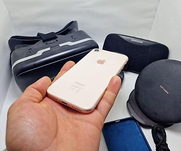 Apple iPhone: IPhone 8, Б/у, 64 ГБ, Золотой, Зарядное устройство, 100 % — 18