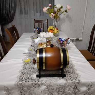 Mətbəx üçün digər texnika: Hədiyyə və suvenir üçün taxta çəllək. Dekor Boçka. Dekorativ çellek — 2