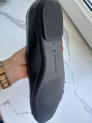 Туфли: Туфли, 35, Stradivarius, Новый, цвет - Черный — 3