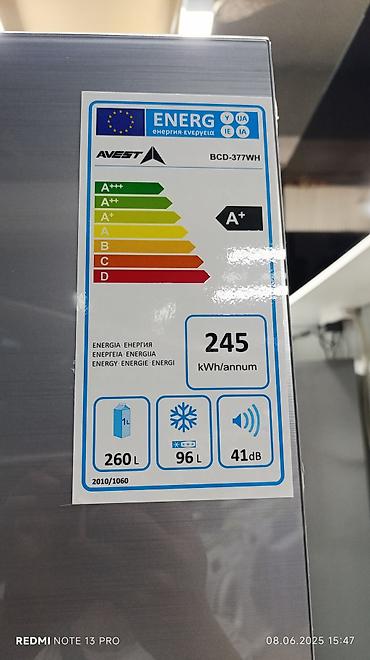 Холодильники: Холодильник Avest, Новый, Двухкамерный, No frost, 60 * 200 * 60 at lalafo.kg — 9 Холодильники: Холодильник Avest, Новый, Двухкамерный, No frost, 60 * 200 * 60 — 9