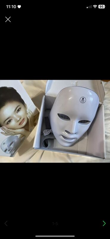 Другая техника для красоты и здоровья: Продается диодный маска новая для себя покупала подойдет для