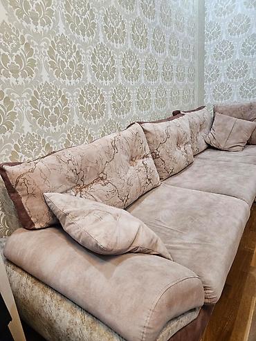 ucuz masa: Künc divan dəsti - Forma: L-şəkilli künc divan, geniş oturacaq sahəsi — 4