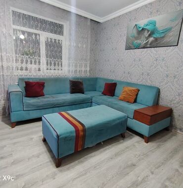 Divanlar: Künc divan, İşlənmiş, Açılmayan, Bazalı, Vеlur parça, Çatdırılma yoxdur