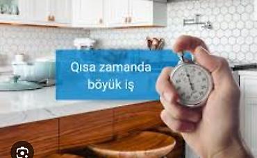 Домашний персонал и уборка: Salam.Evlere təmizliyə gedirem qiymet razılaşma yolu ilə əlaqə — 1