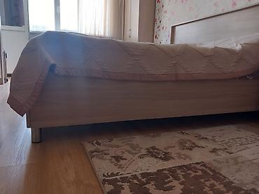 отдам кровать: Двуспальная кровать, Б/у, С матрасом, длина - 200 см — 5
