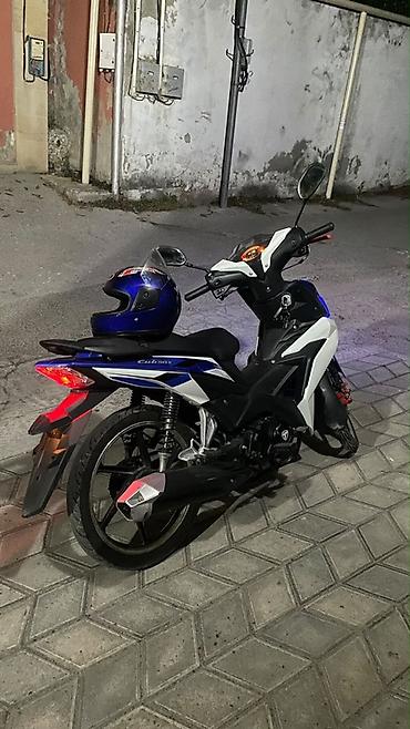 moped 80 mph: Moped/motosiklet – sport üslublu “underbone” tipli model - Rəng — 4