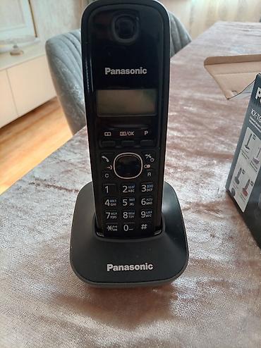 panasonic pts: Panasonic DECT simsiz ev telefonu və baza stansiyası Xüsusiyyətlər: - — 6