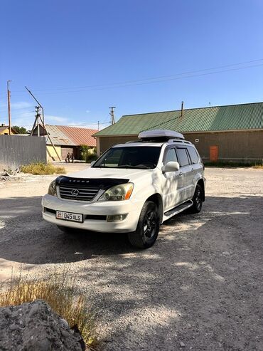 кожный салон: Lexus GX: 2005 г., 4.7 л, Автомат, Газ, Внедорожник