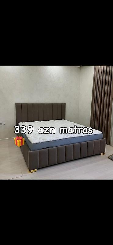 матрас двуспальный: Məhsul: Ortopedik yaylı matras Təsvir: - Yataq ölçülərinə uyğun — 1