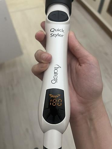 sensorlu: Hairens Quick Styler saç burğu Sağa-sola firlana bilən başlıq Sensor — 2