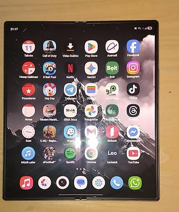 z flip 2: Samsung Galaxy Z Fold 2, rəng - Boz, Barmaq izi — 5