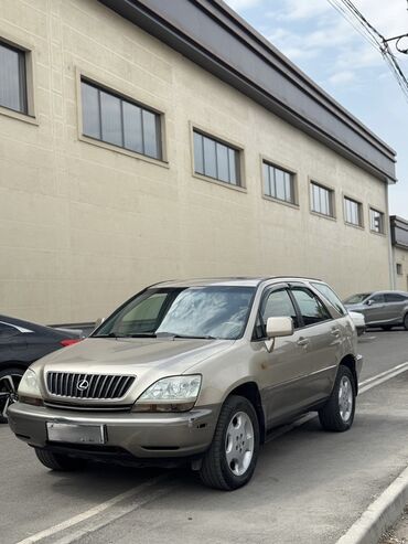 прадаю релинк на степ: Элегантный внедорожник Lexus RX 300 в золотисто-бежевом цвете