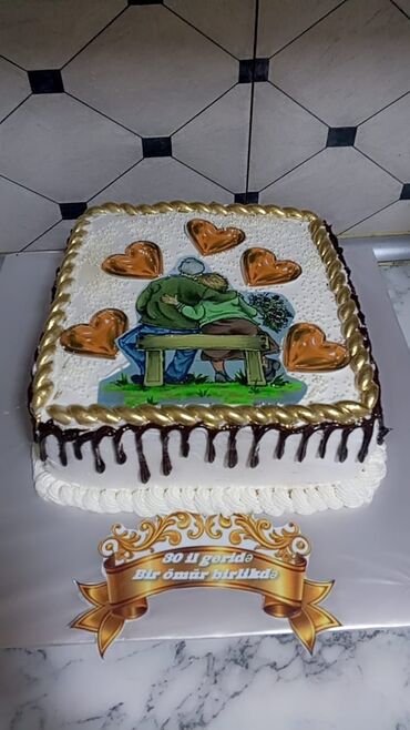 Tortlar: Məclislər üçün fərdi dizayn tortlar - İkiqat və təkqat variantlar — 5