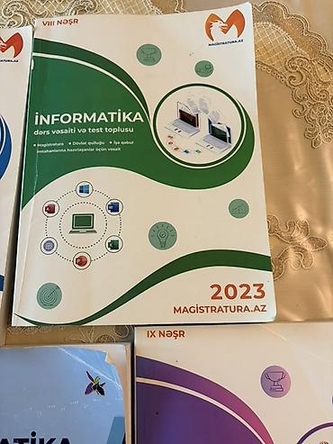 dərs kitabları: Məntiq, informatika və ingilis dili üzrə hazırlıq kitabları dəsti Hər — 1