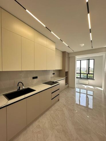 квартиры в бишкеке в районе политеха: 2 комнаты, 70 м², Элитка, 7 этаж, Евроремонт