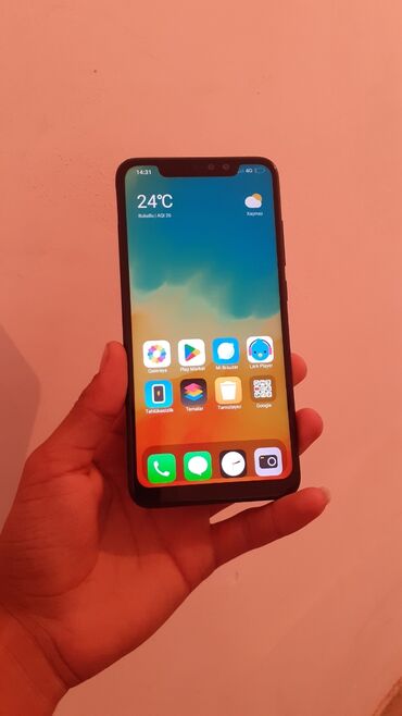 xiaomi note 8 pro qiymeti: Xiaomi Redmi Note 6 Pro, 64 ГБ, цвет - Черный, 
 Face ID, Отпечаток пальца