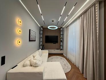 елисейское поле: 3 комнаты, 75 м², Асанбай мкр Элитка, 1 этаж, Дизайнерский ремонт — 5