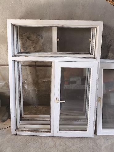Pəncərələr: İşlənmiş İkiqat şüşə paketi Plastik pəncərə, Еni: 1 sm, Uzunluğu: 1 sm — 2