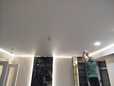 Натяжной потолок: Натяжной потолок Матовое, 3D потолки, Глянцевое Бесплатный замер, Гарантия, Монтаж — 10