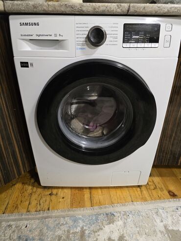 Paltaryuyan maşınlar: Paltaryuyan maşın Samsung, 8 kq, Yeni, Avtomat, Qurutmasız, Kredit yoxdur, Ünvandan götürmə — 9