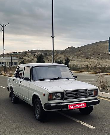 alpine yag: VAZ 2107 – klassik 4 qapılı sedan Xarici görünüş: - Rəng: ağ - — 2