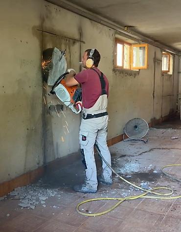 usta ev: Beton kəsmə və deşik açma xidməti - Armaturlu beton, dəmir-beton, daş — 5