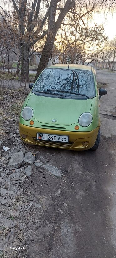 Daewoo: Daewoo Matiz: 2005 г., 0.8 л, Механика, Бензин, Хэтчбэк — 2