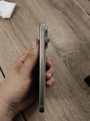 m4 pro: IPhone 15 Pro Max, 256 GB, Natural Titanium, Face ID, Simsiz şarj, Sənədlərlə — 4