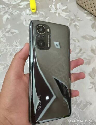 сколько стоит поко x3 pro: Poco F3, Колдонулган, 128 ГБ, түсү - Кара, 2 SIM