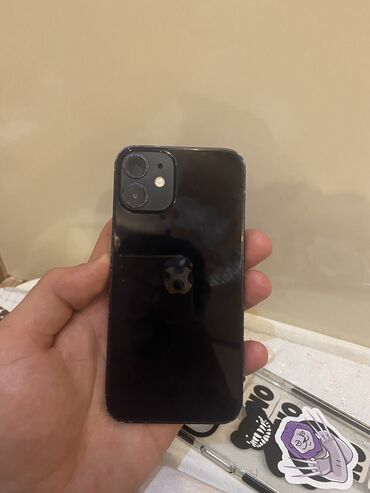 bu face the: IPhone 12 mini, 64 GB, Sierra Blue, Barmaq izi, Face ID