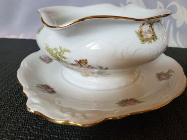 Činije: Sosijera Walbrzych porcelan Poljska,sa radom iz 70ih. Sosijera sa — 5