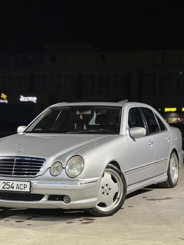 самри 55: Mercedes-Benz E-класс AMG: 2002 г., 5.5 л, Автомат, Бензин, Седан